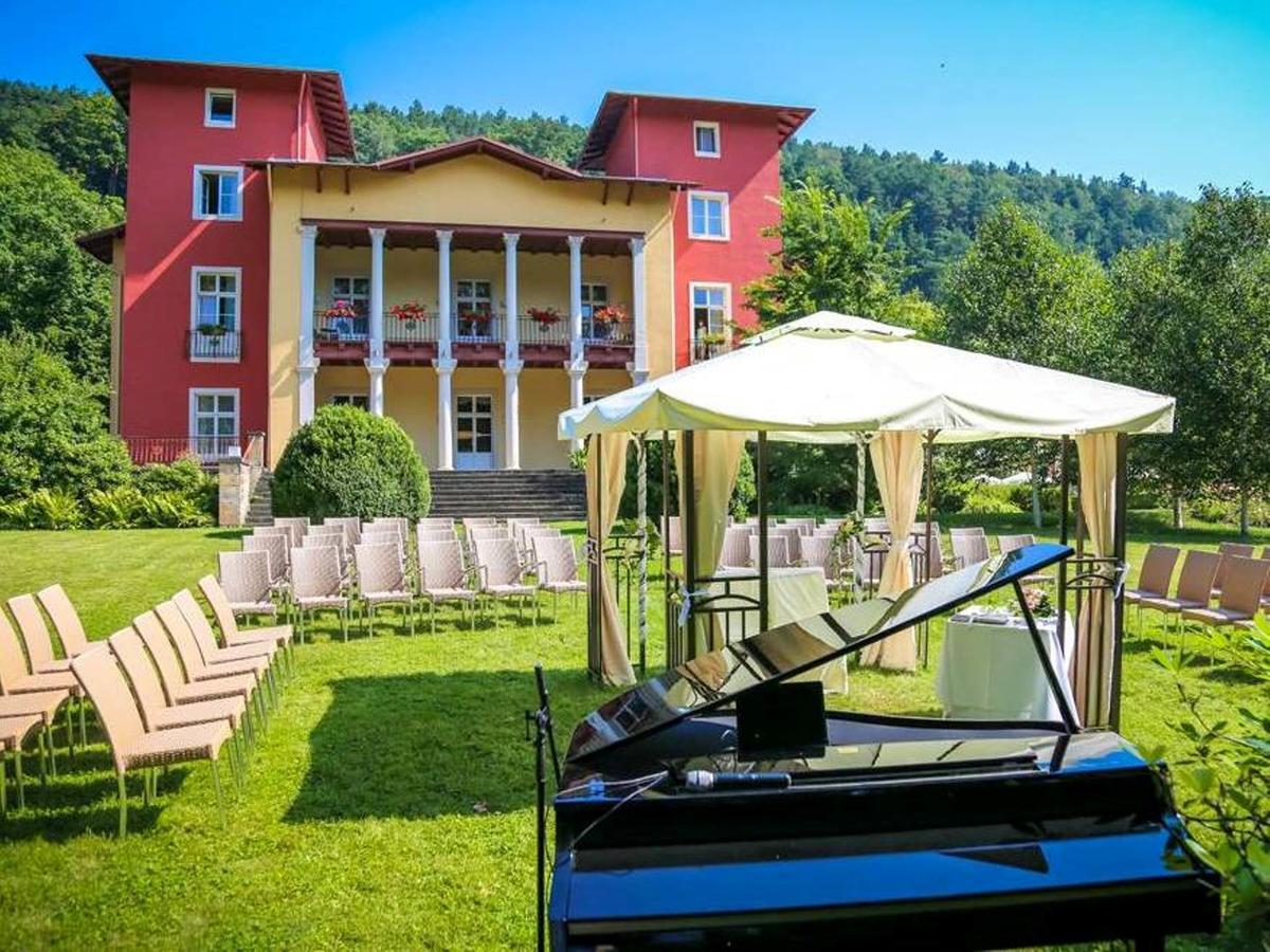 Parkhotel Bad Schandau Mit Spa Exterior foto